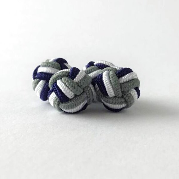画像2: CUFFKNOTS（3色）/グレー・ホワイト・ブルー (2)