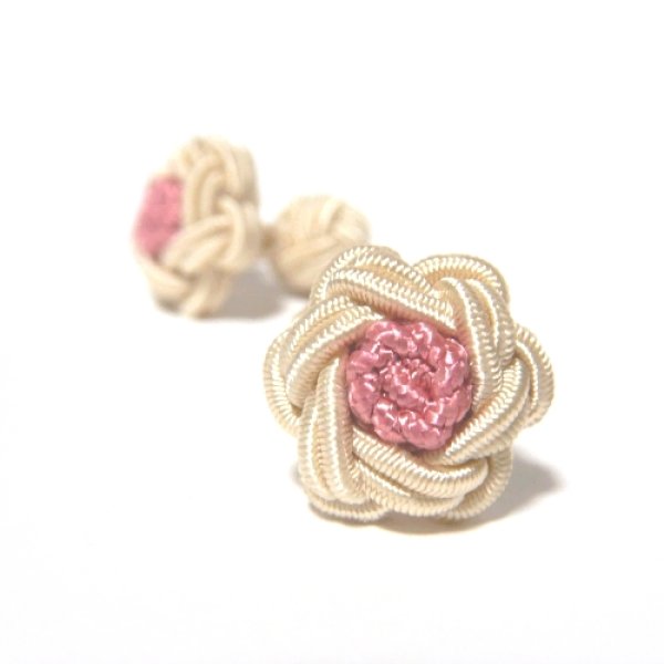 画像1: NEW TYPE FLOWER CUFFKNOTS／シャンパン・ブーガンヴィレ (1)